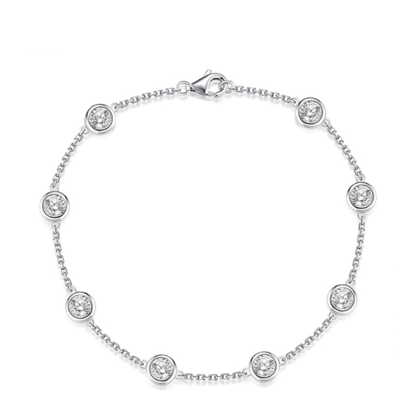"Pupil" Moissanite Diamonds Bracelet