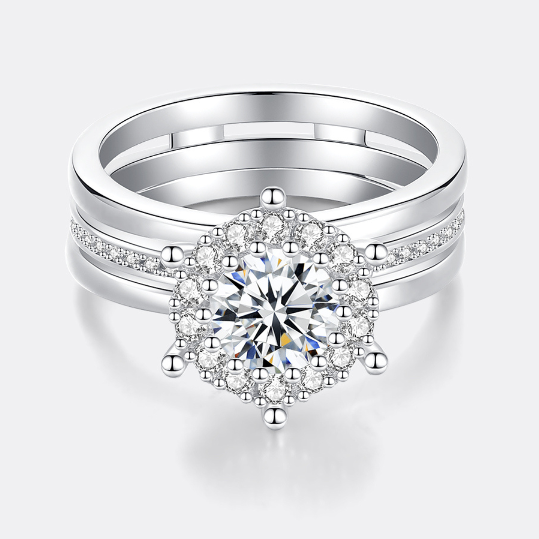 Exclusive Moissanite Diamond Ring