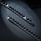 "Tennis Black" Moissanite Diamonds Bracelet