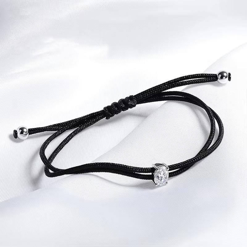 "Double string" Moissanite Diamond Bracelet