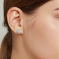 "Halo" Earrings Moissanite Diamond
