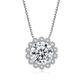 "Flower" Moissanite Diamond Necklace