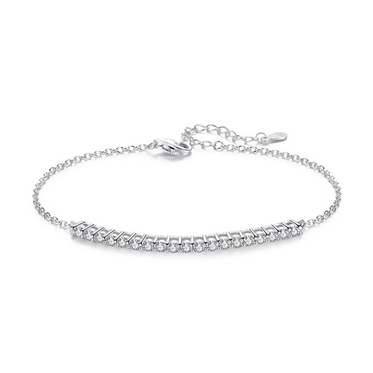 "Smiley" Moissanite Diamonds Bracelet