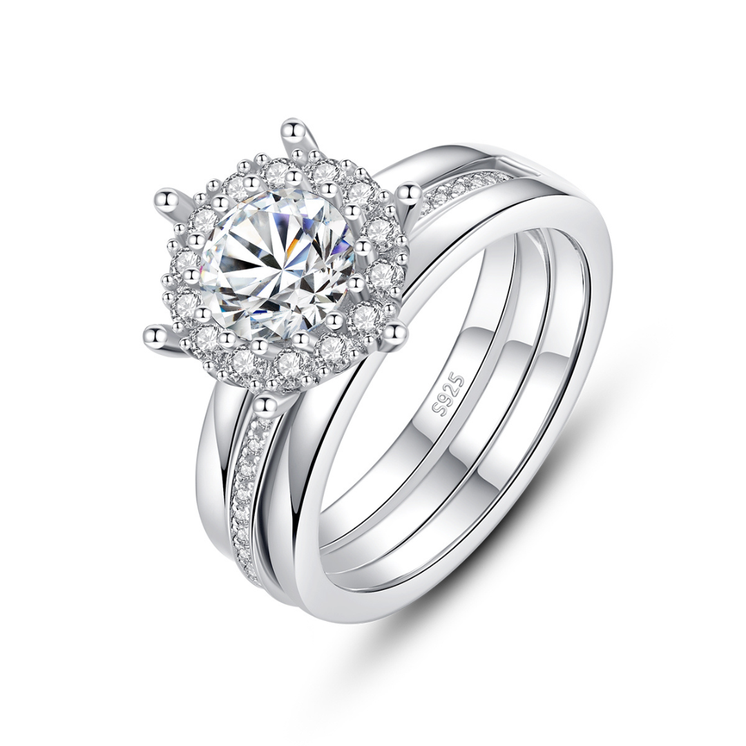 Exclusive Moissanite Diamond Ring
