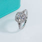 "Princess" Ring Moissanite Diamond