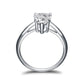 "Drop" 2 Carat Moissanite Diamond Ring