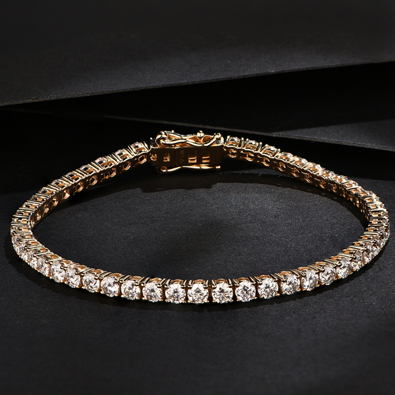 "Tennis" Moissanite Diamonds Bracelet