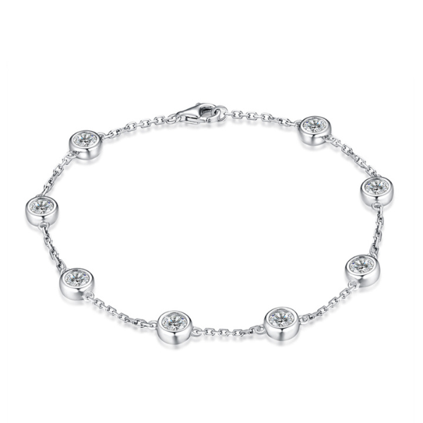 "Pupil" Moissanite Diamonds Bracelet
