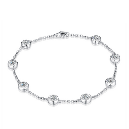 "Pupil" Moissanite Diamonds Bracelet