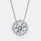 "Flower" Moissanite Diamond Necklace
