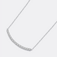 "Smiley" Moissanite Diamonds Necklace