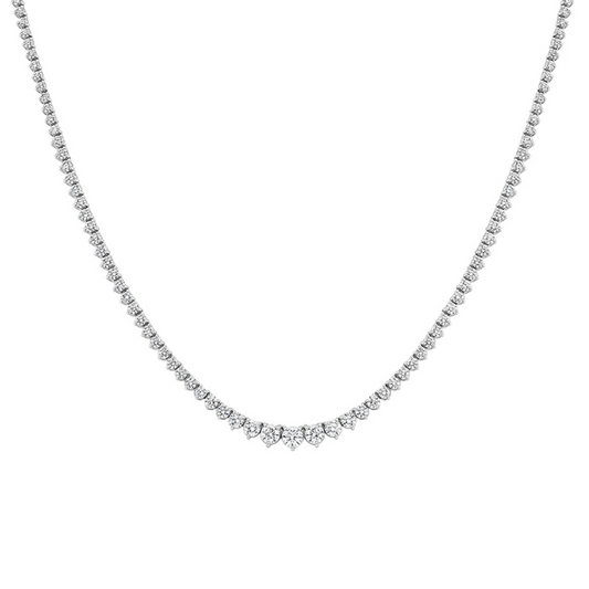 "Tennis LUX" Moissanite Diamonds Necklace