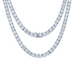 "Tennis" Moissanite Diamonds Necklace