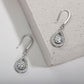 "Tear Drop"  Moissanite Diamond Earrings
