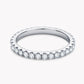 "Brilliant Eternity Band" 2 mm Moissanite Diamonds Ring