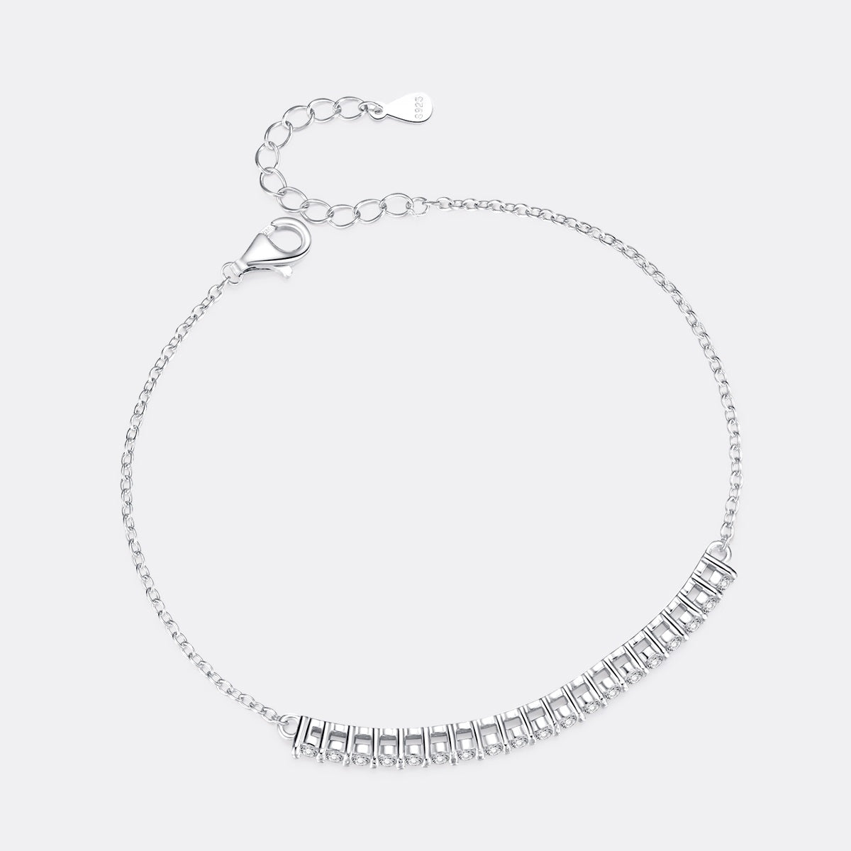 "Smiley" Moissanite Diamonds Bracelet